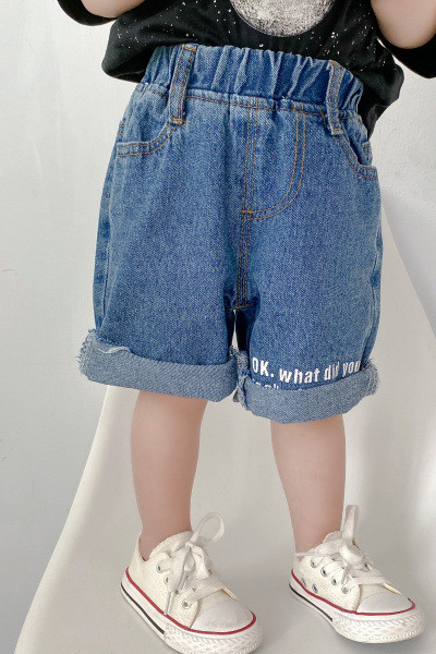 Ikdienas bērnu džinsa šorti zēniem