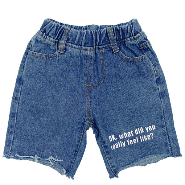 Ikdienas bērnu džinsa šorti zēniem