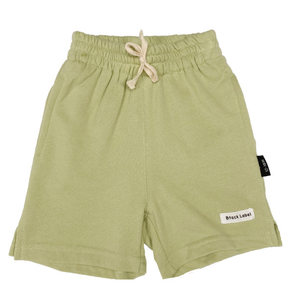 Vabaaja laste lühikesed püksid elastse vöökoha ja lipsudega