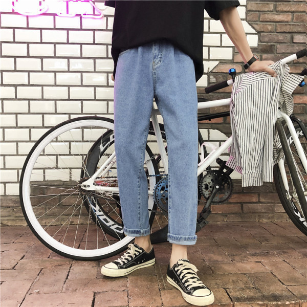 Ανδρικό casual τζιν κλασικό μοντέλο