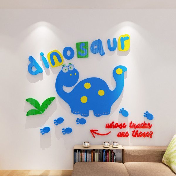 Autocolant de perete 3D potrivit pentru decorarea camerei unui copil