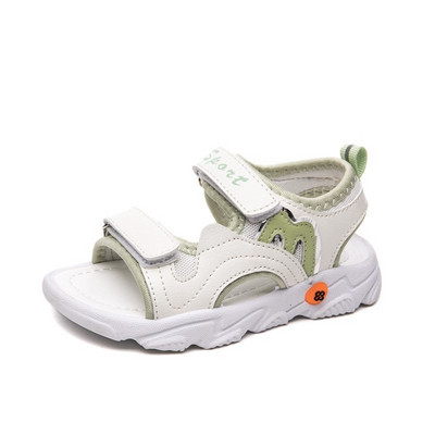 Casual παιδικά σανδάλια με λουράκια βελκρό και επίπεδη σόλα για κορίτσια