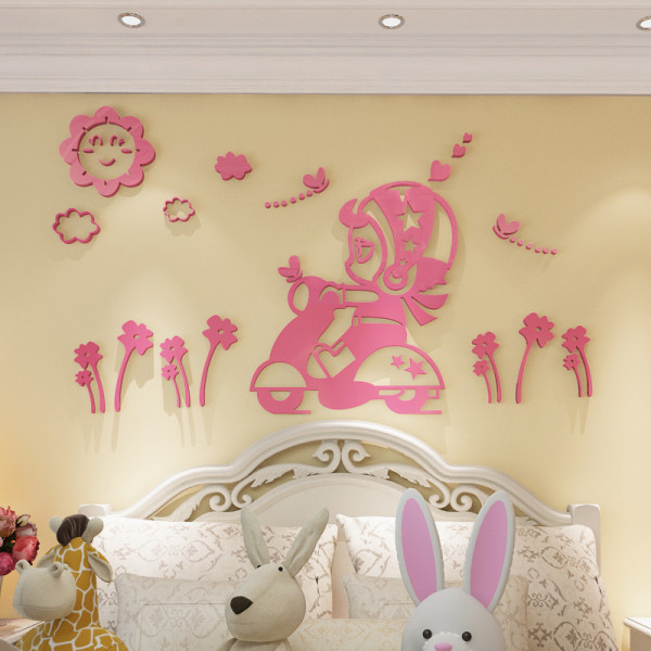 Isekleepuv kleebis lapse toa kaunistamiseks