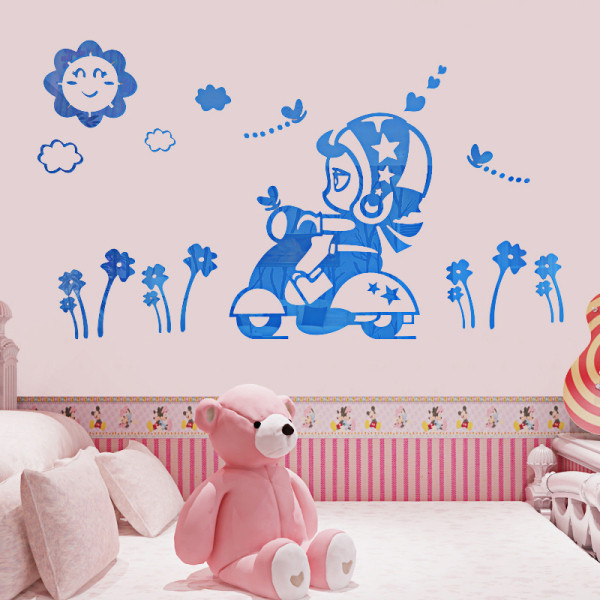 Isekleepuv kleebis lapse toa kaunistamiseks