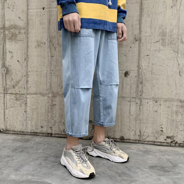 Blugi casual barbatesti cu lungime 9/10