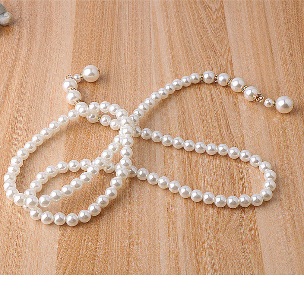 Gyöngyös női rugalmas öv - hossza 105 cm