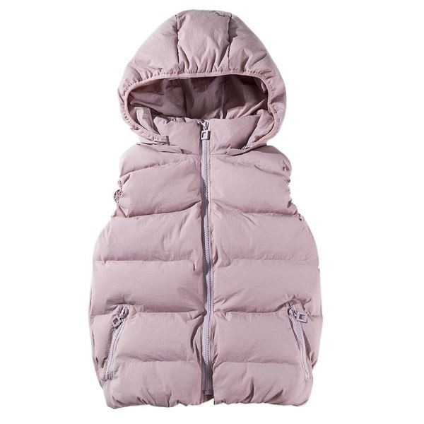 Vabaaja naiste lühikese vestiga tavaline kapuutsiga ja taskutega mudel