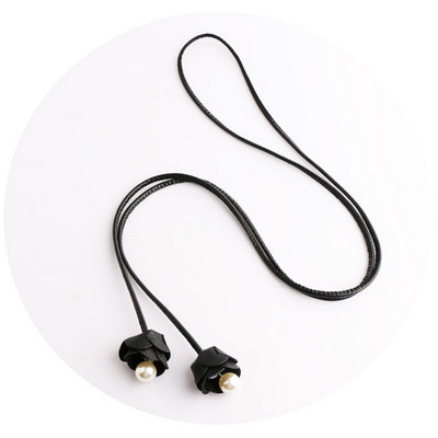 Γυναικεία ζώνη από οικολογικό δέρμα νέου μοντέλου με πέρλες