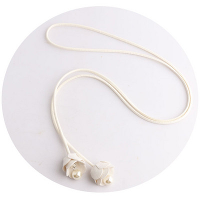 Γυναικεία ζώνη από οικολογικό δέρμα νέου μοντέλου με πέρλες