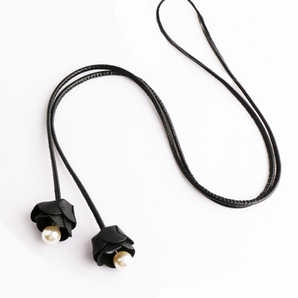 Γυναικεία ζώνη από οικολογικό δέρμα νέου μοντέλου με πέρλες 