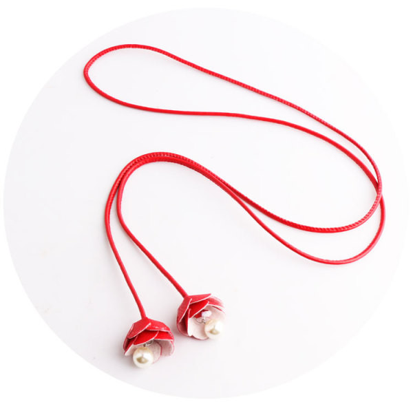 Γυναικεία ζώνη από οικολογικό δέρμα νέου μοντέλου με πέρλες 