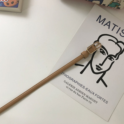 Modern női öv eco bőrből - hossza 104 cm