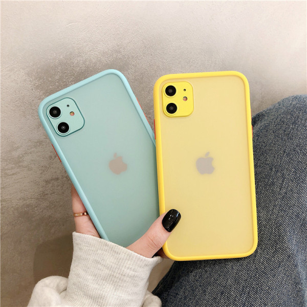 Spalvotas silikoninis dėklas, skirtas Iphone 11