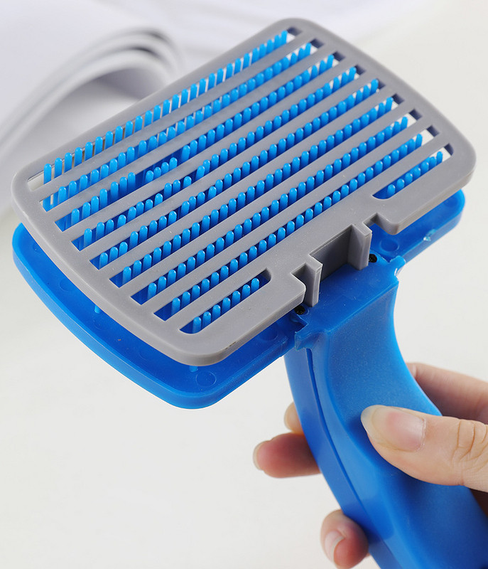 Πλαστική βούρτσα για χτένισμα μαλλιών γάτας