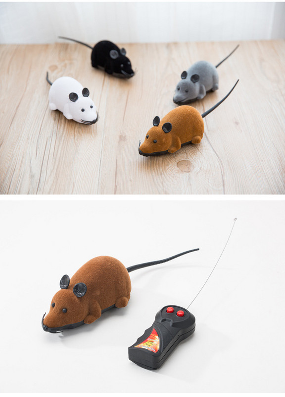 Elektriskā rotaļlieta kaķiem piemērota peles formā