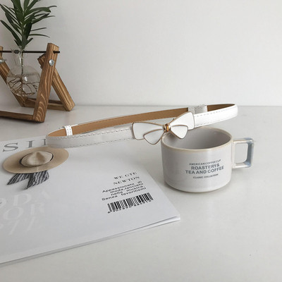 Σύγχρονη γυναικεία ρυθμιζόμενη ζώνη με κορδέλα