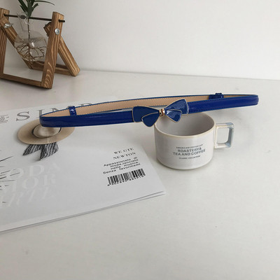 Σύγχρονη γυναικεία ρυθμιζόμενη ζώνη με κορδέλα