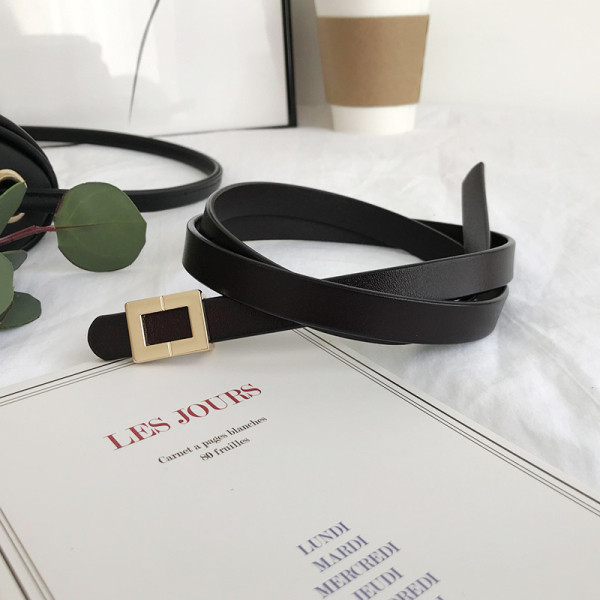 Jauna modeļa sieviešu ādas josta ar garumu 100 cm