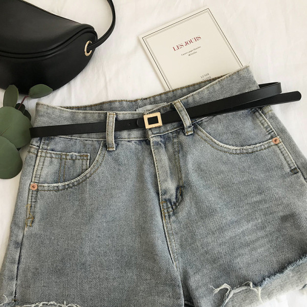 Jauna modeļa sieviešu ādas josta ar garumu 100 cm