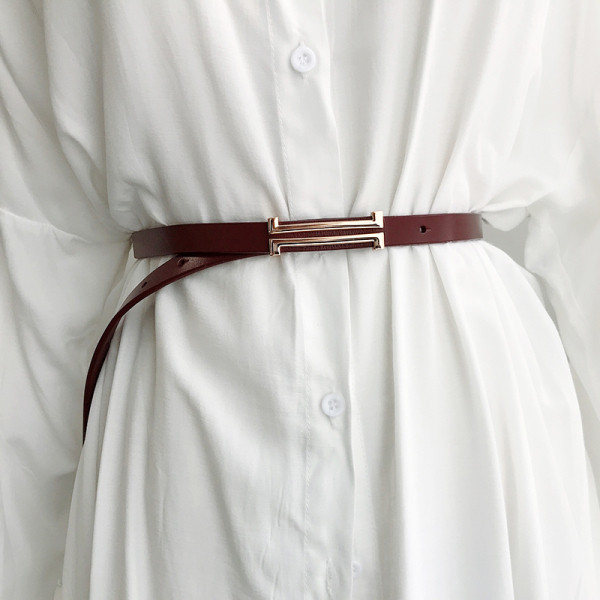 Uus mudel ökonahast metallist kinnitusega naiste vöö