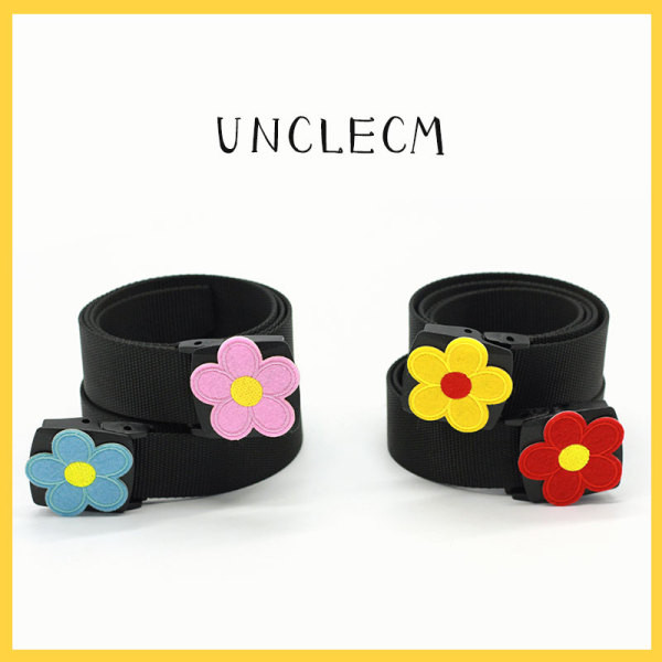 Νέο μοντέλο αθλητική γυναικεία ζώνη με λουλούδι