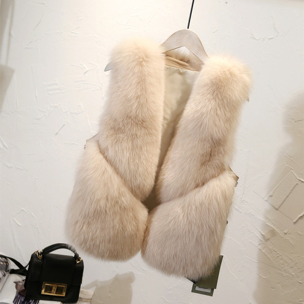 Κομψό γυναικείο κοντό γιλέκο με κουμπιά