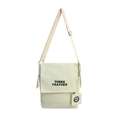 Svakodnevna muška tekstilna torba sa natpisom