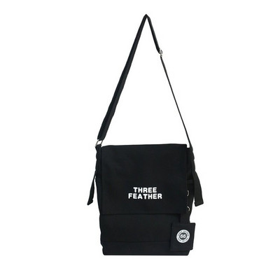 Svakodnevna muška tekstilna torba sa natpisom