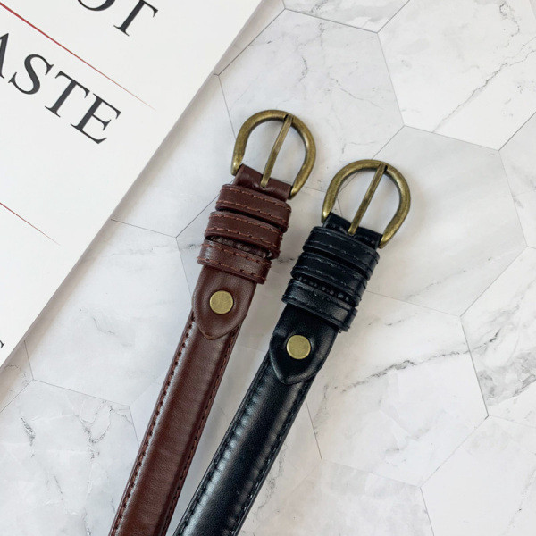 Γυναικεία έκο δερμάτινη με μήκος 105 cm