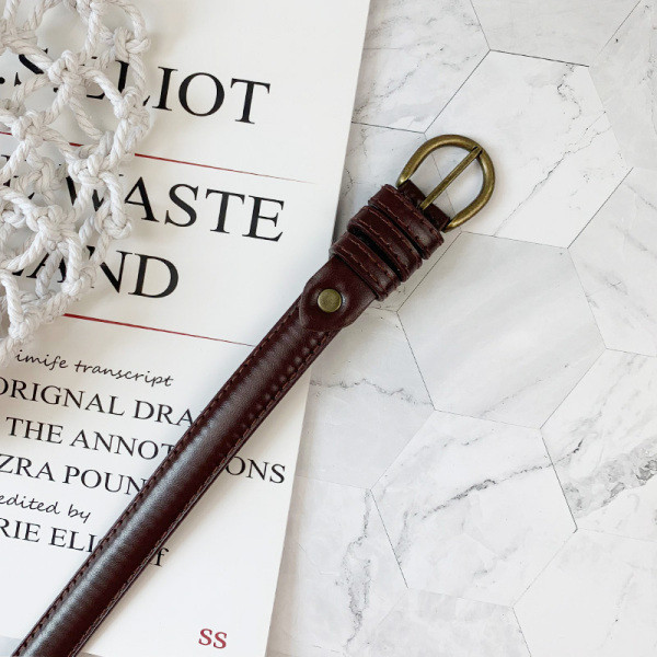 Γυναικεία έκο δερμάτινη με μήκος 105 cm