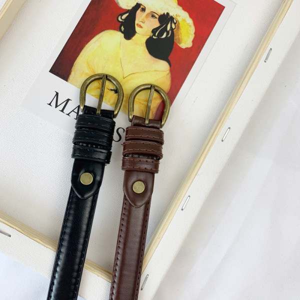 Γυναικεία έκο δερμάτινη με μήκος 105 cm