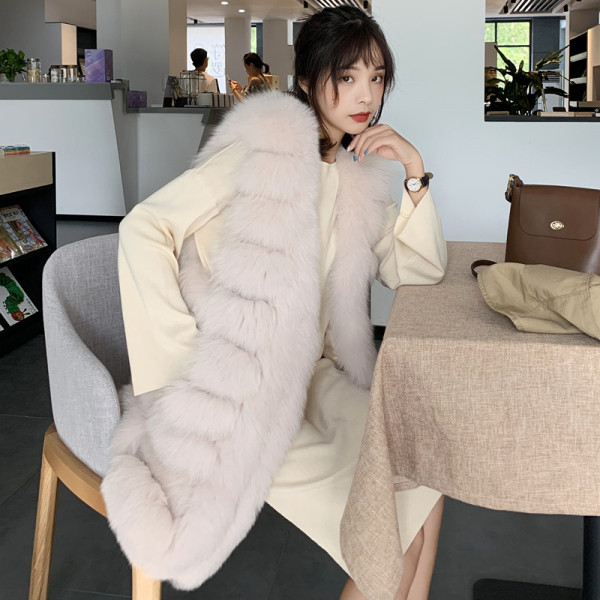 ÚJ modell női hosszú mellény pehellyel