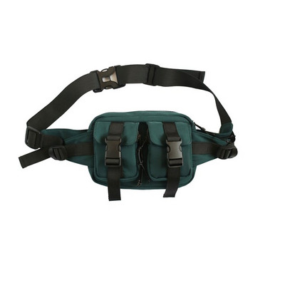 Ανδρική υφασμάτινη τσάντα με φερμουάρ και λαβή πάνω από τον ώμο