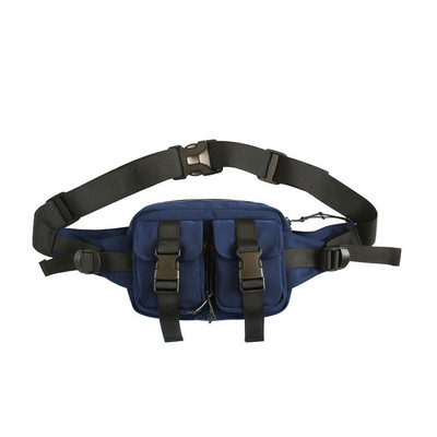 Ανδρική υφασμάτινη τσάντα με φερμουάρ και λαβή πάνω από τον ώμο