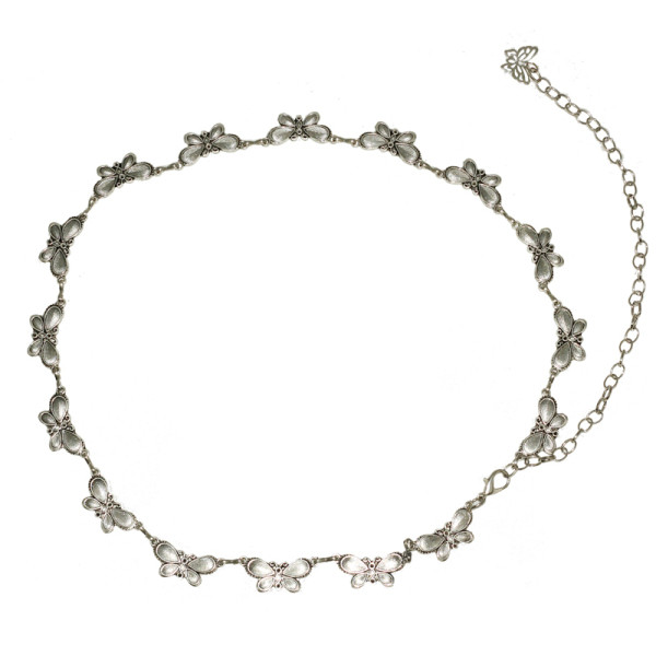 Jauna modeļa sieviešu josta ar tauriņiem