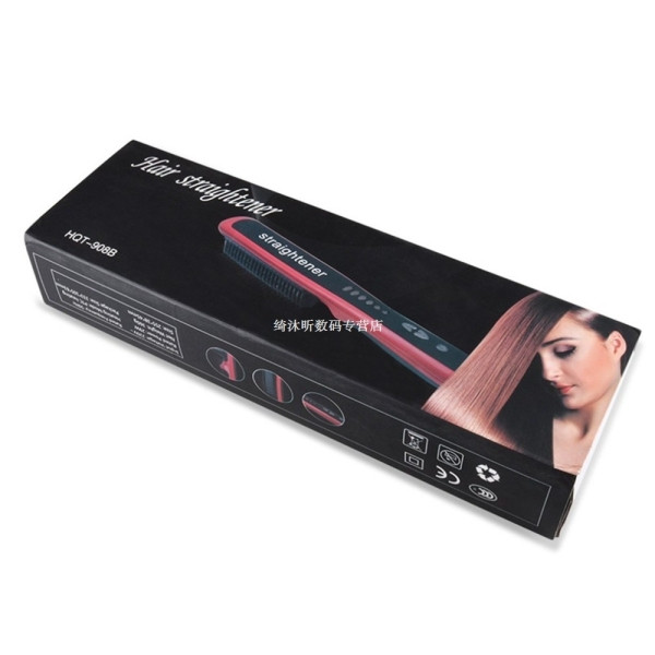 Elektrinis tiesinimo šepetys su LED ekranu