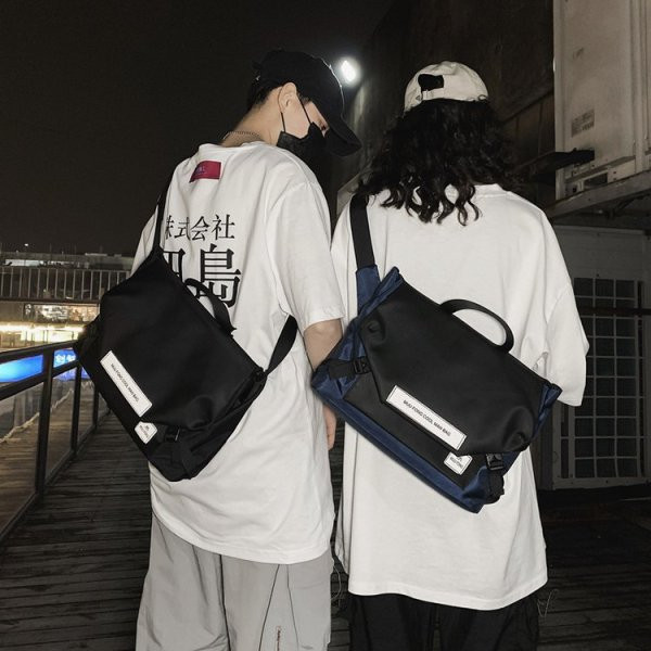 Sülearvutile sobiv pika sangaga veekindel meestekott