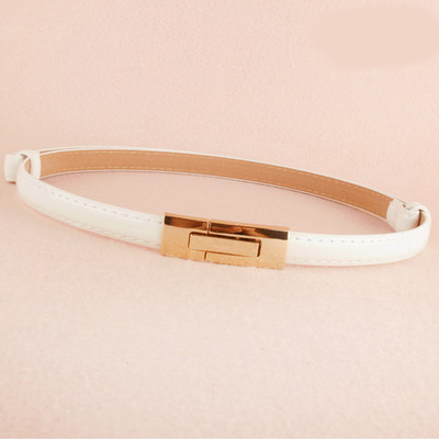 Σύγχρονη γυναικεία ζώνη με μεταλλικά στοιχεία