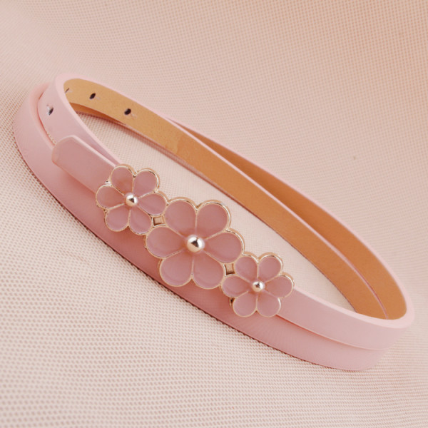 Moodne kunstnahast lilledest valmistatud naiste vöö