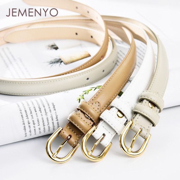 Jauna modeļa sieviešu ādas josta - vairāki garumi