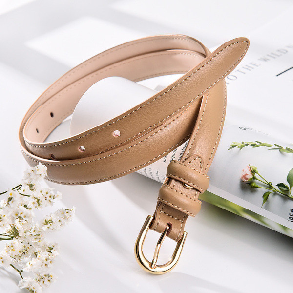 Jauna modeļa sieviešu ādas josta - vairāki garumi