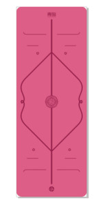 Looduslikust kummist jooga treeningmatt