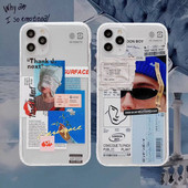 Szilikon tok Iphone 11 Pro Max feliratokkal - két modell