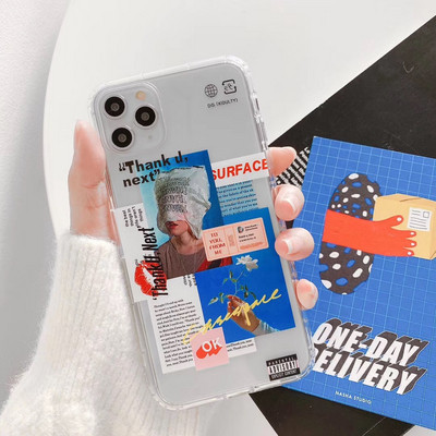Szilikon tok Iphone 11 Pro Max feliratokkal - két modell