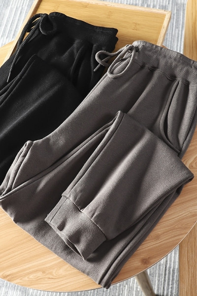 Alkalmi férfi nadrág bokagumival