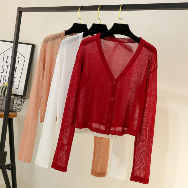 Jauna modeļa sieviešu jaka ar garām piedurknēm un špica kakla izgriezumu