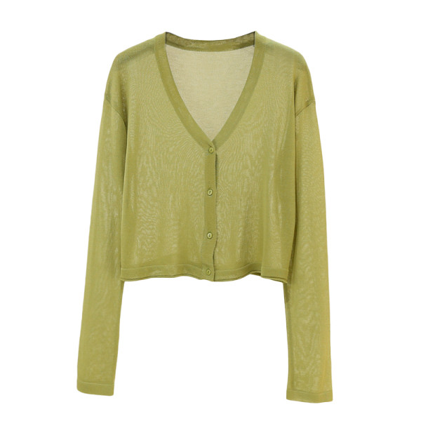 Jauna modeļa sieviešu jaka ar garām piedurknēm un špica kakla izgriezumu