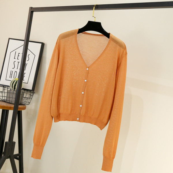 Moderna sieviešu veste ar špica kakla izgriezumu un nagiem