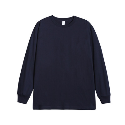 Дамски блузи с дълъг ръкав изчистен модел в няколко цвята тъмносин, сив,  черен, червен, жълт