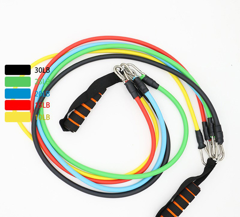 Elastsete köite komplekt rinnalihaste treenimiseks